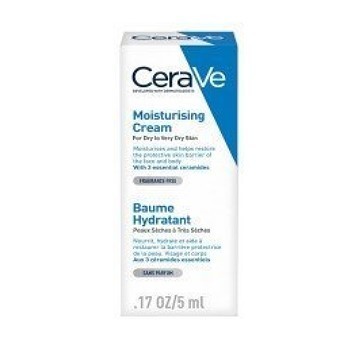 【限量加購-即期良品2021/06】CeraVe 適樂膚 長效潤澤修護霜50ML(隨身瓶5MLX10)