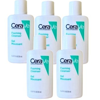 【限量狂購】CeraVe 適樂膚 溫和泡沫潔膚露100ML(=20MLX5)