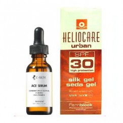 【特惠組】C-Skin 複方強效精華液ACE 30ml(大)送艾莉卡防曬霜SPF50 50ml