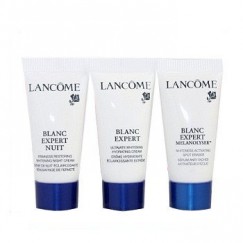 【限量加購】LANCOME蘭蔻 鐳射光瞬白三件組-淡斑精華+日間凝霜+精華晚霜各5ML