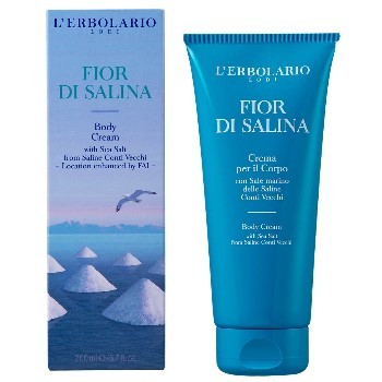 L ERBOLARIO 蕾莉歐 沁藍海鹽保濕潤膚霜200ml