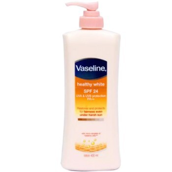 Vaseline 凡士林-SPF24三重亮白防曬修護潤膚露400ml