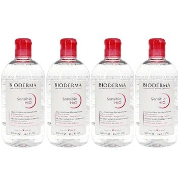 【限量組合】Bioderma 舒敏高效潔膚液500mlX4入組-敏弱肌-代理商公司貨