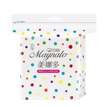 【特價】Maynalo 美娜多-專業級天然化妝棉(白/100枚)-00008