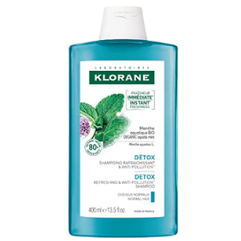 ❤限時特價-組合❤KLORANE 蔻蘿蘭 頭皮淨化涼感洗髮精400MLX2入組