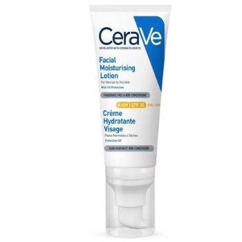 【特惠品-即期良品2027/06】CeraVe 適樂膚 日間溫和保濕乳SPF30 52ML-無盒