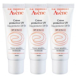 【限量組合】Avene雅漾-清爽抗UV隔離乳SPF30 40ml 三入組