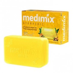 【特價-即期良品2022/09】MEDIMIX 印度綠寶石皇室藥草浴美肌皂125g-當地版-薑黃