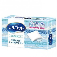 日本 Unicharm絲花 化妝棉(80片x2盒)-56914