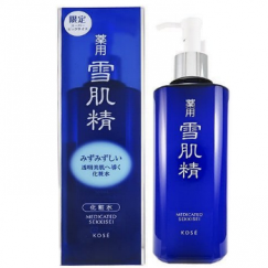 KOSE高絲-藥用雪肌精化妝水500ml-一般型-藍