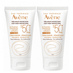 【限量組合】Avene雅漾-全效潤色防曬霜SPF50+ 50mlX2入