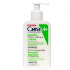 CeraVe 適樂膚 溫和洗卸泡沫潔膚乳 236ML-小(+送長效潤澤修護霜-隨身瓶5ML)