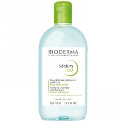 【下殺】Bioderma 平衡控油潔膚液500ml-油性肌-代理商公司貨-小綠水