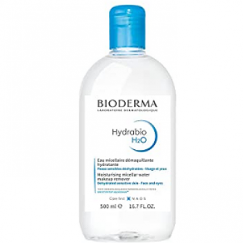 BIODERMA貝膚黛瑪 保濕水潤潔膚液500ml(代理商公司貨)-小藍水