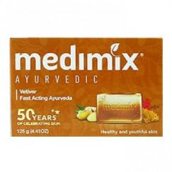 【特價】MEDIMIX 印度綠寶石皇室藥草浴美肌皂125g-當地版-岩蘭草01635