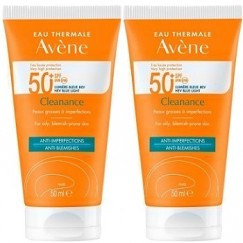 【限量組合】Avene雅漾-超能控油清爽防曬液SPF50+ 50ml 二入組