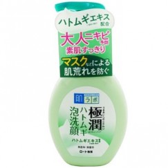 ROHTO肌研 極潤保濕泡洗顏 160ml-薏仁(卸妝洗臉)