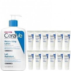 【限量買1送12】CeraVe 適樂膚 長效清爽保濕乳 473ml-大(送長效潤澤修護霜5mlX12入)