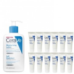 【限量買1送12】CeraVe 適樂膚 長效清爽保濕乳 236ml-小(送長效潤澤修護霜5mlX12入) 